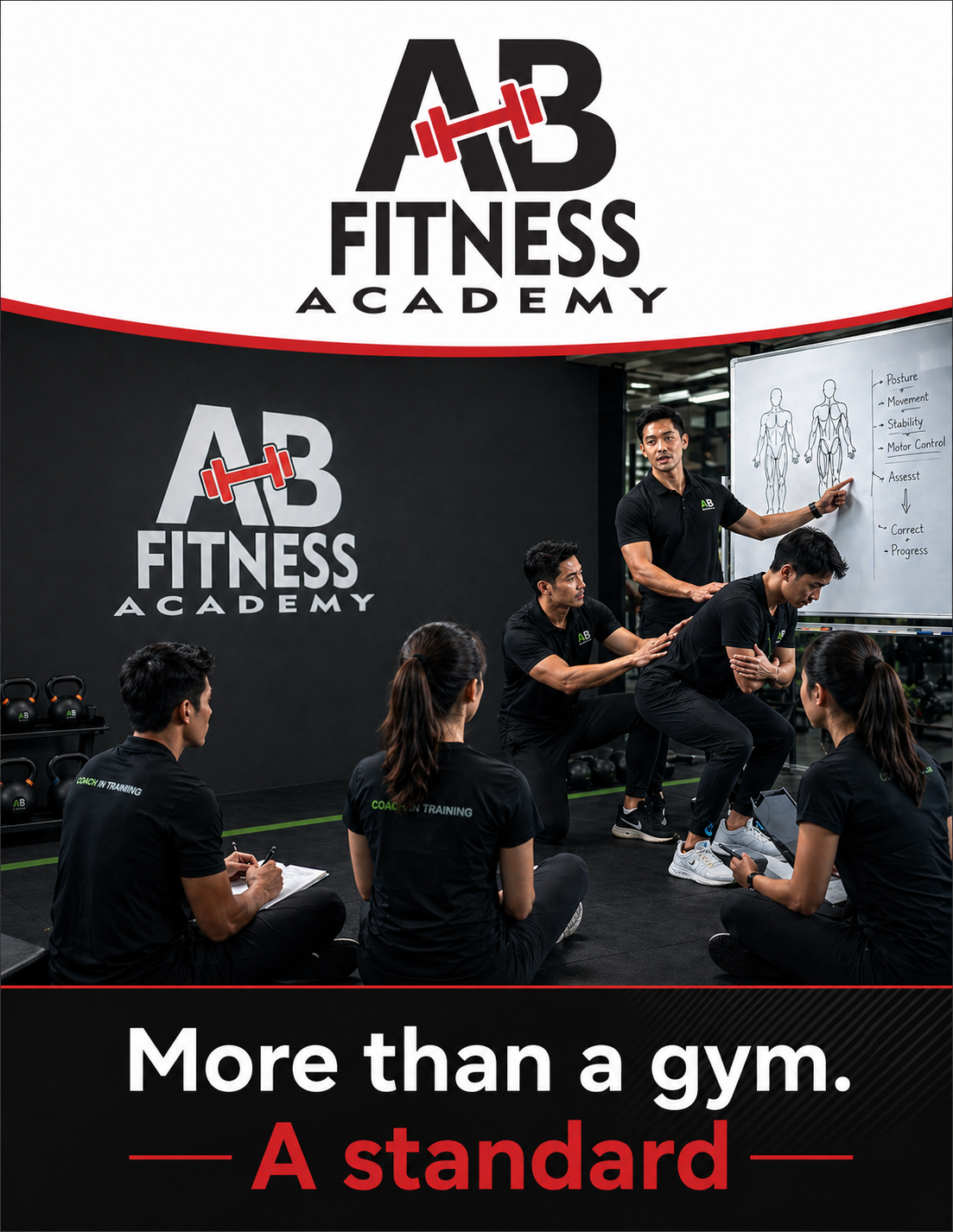 fitness academy Malaysia, personal trainer certification Malaysia, body transformation programme Malaysia, personal trainer Petaling Jaya, personal trainer Ipoh, PT course Malaysia, gym career, AB Fitness Academy, Abee Low.